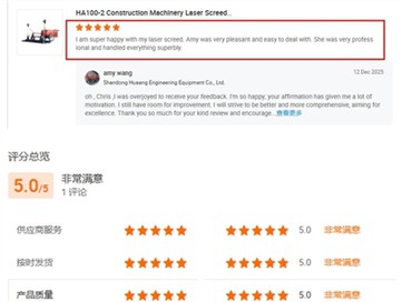 Khách hàng toàn cầu khen ngợi Máy quét bằng laser của Huaang Machinery: Hiệu ...